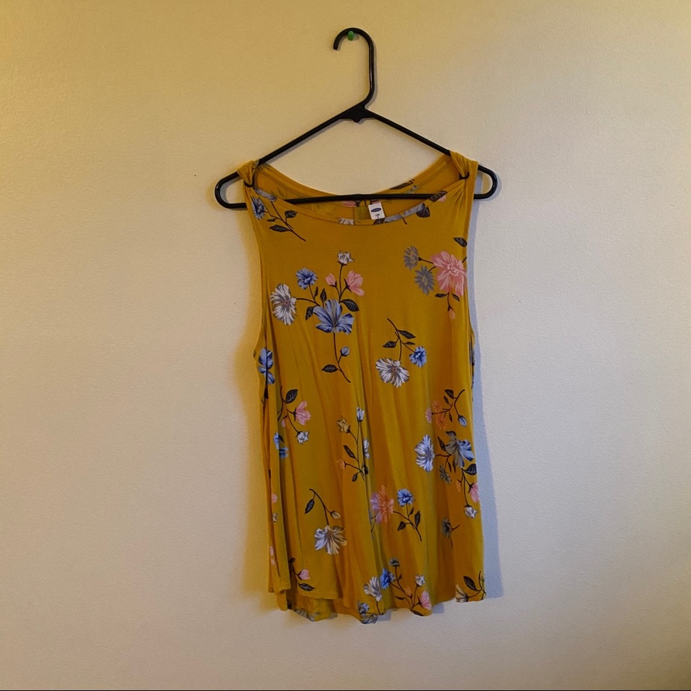 Yellow summer top